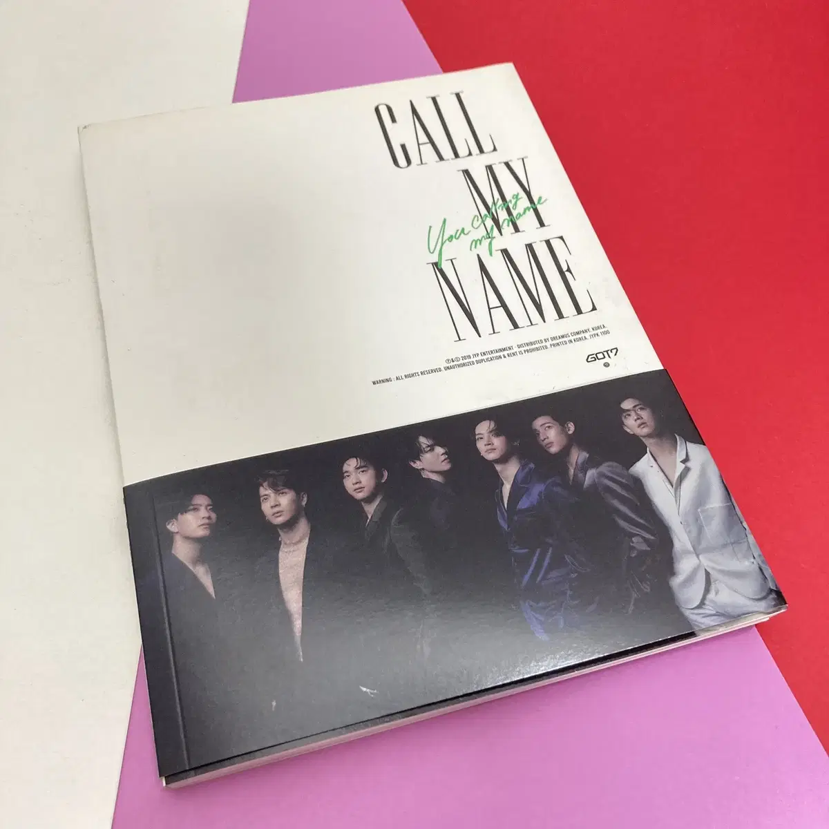 [중고음반/CD] 갓세븐 GOT7 미니 10집 Call My Name